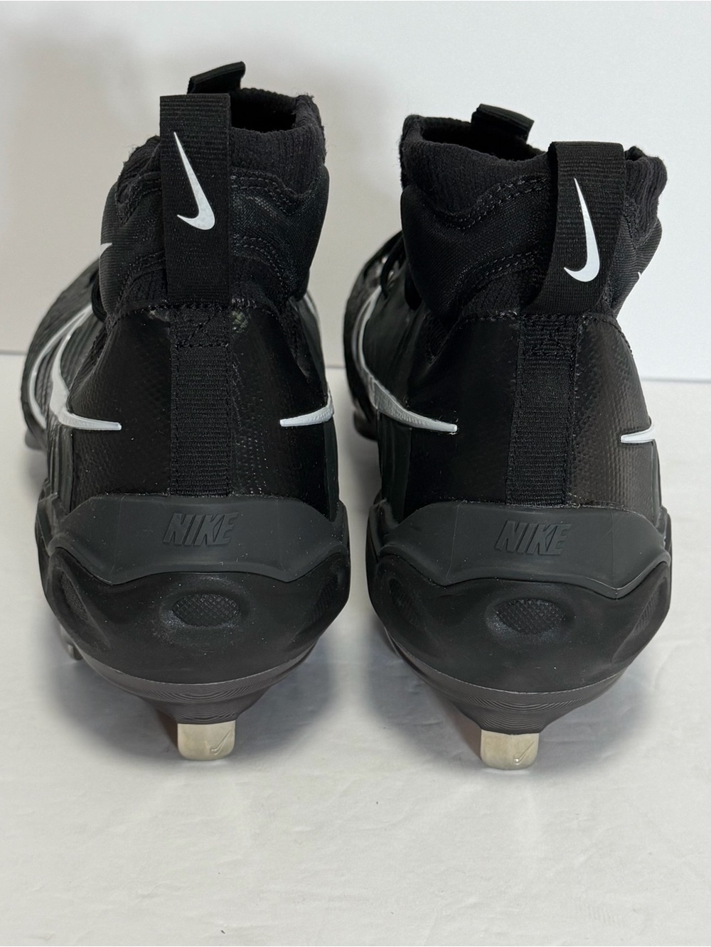 Nike Alpha Huarache NXT Black Metal Baseball Cleats DJ6517-010 Men's Size 11 - Picture 4 of 8